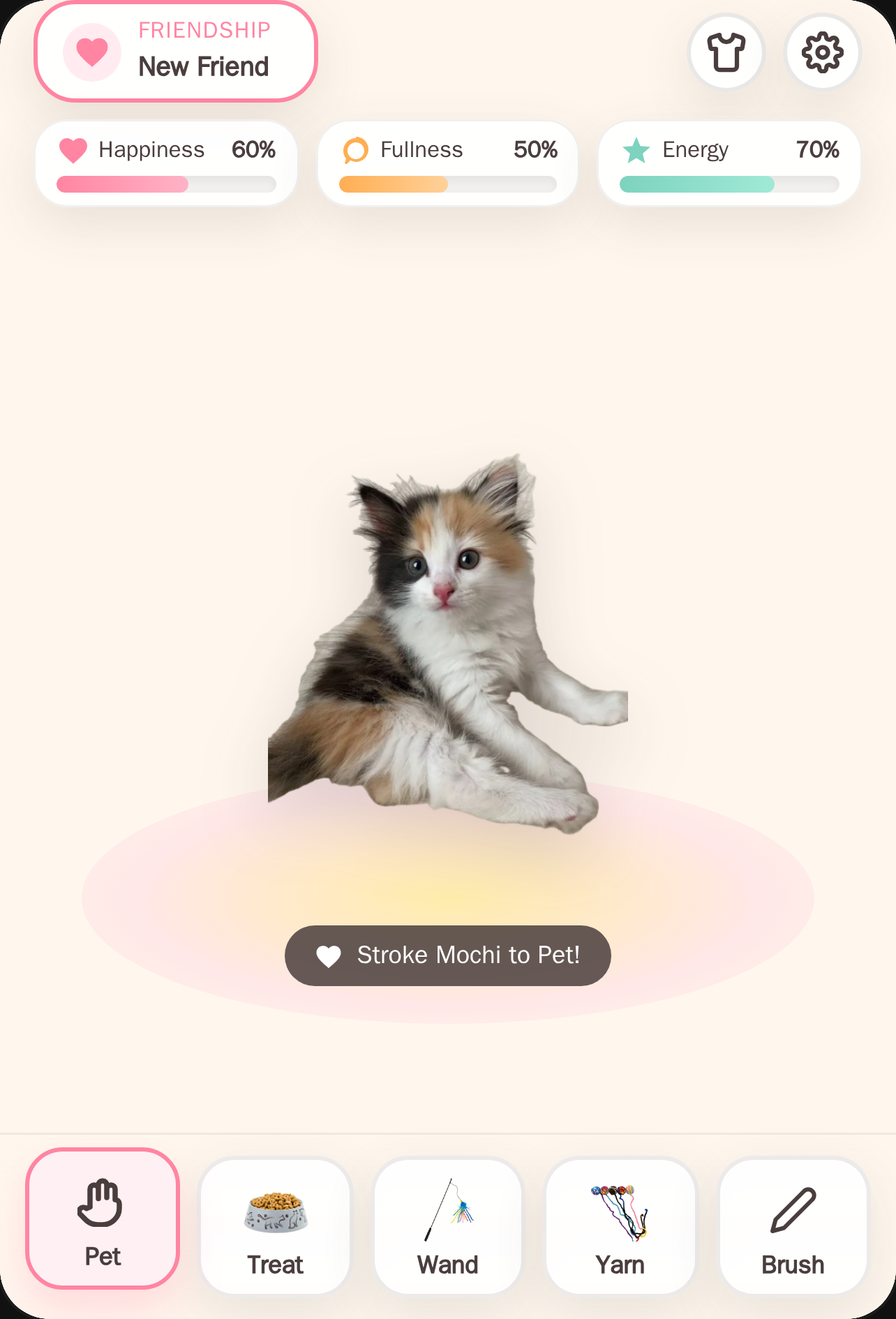 Cute Kitten Virtual Pet cover
