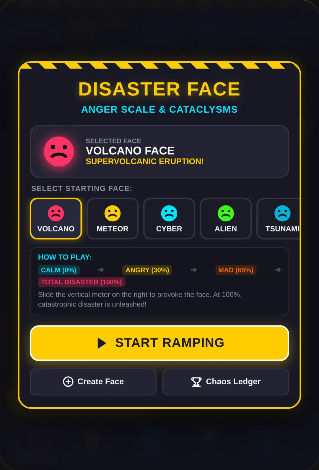 Disaster Face: Anger Scale cover