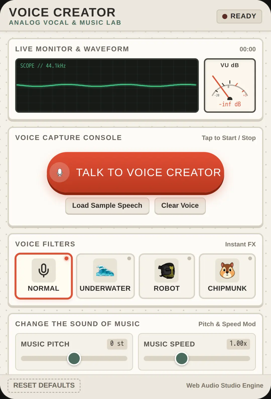 Voice Creator cover