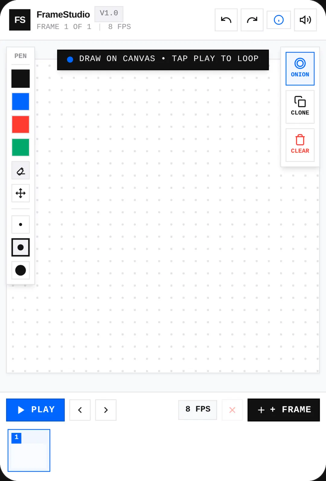 FrameStudio — Frame by Frame Animator cover
