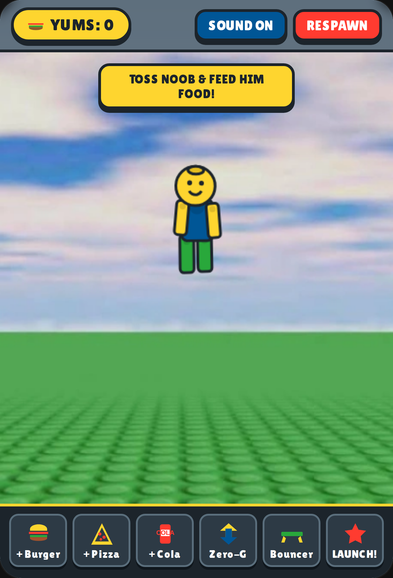 Roblox Noob Ragdoll Sandbox cover