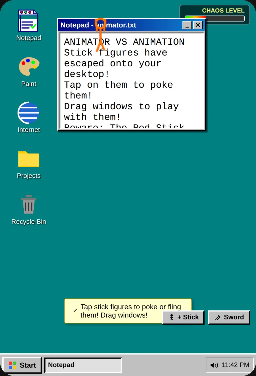 Alan Becker Desktop cover