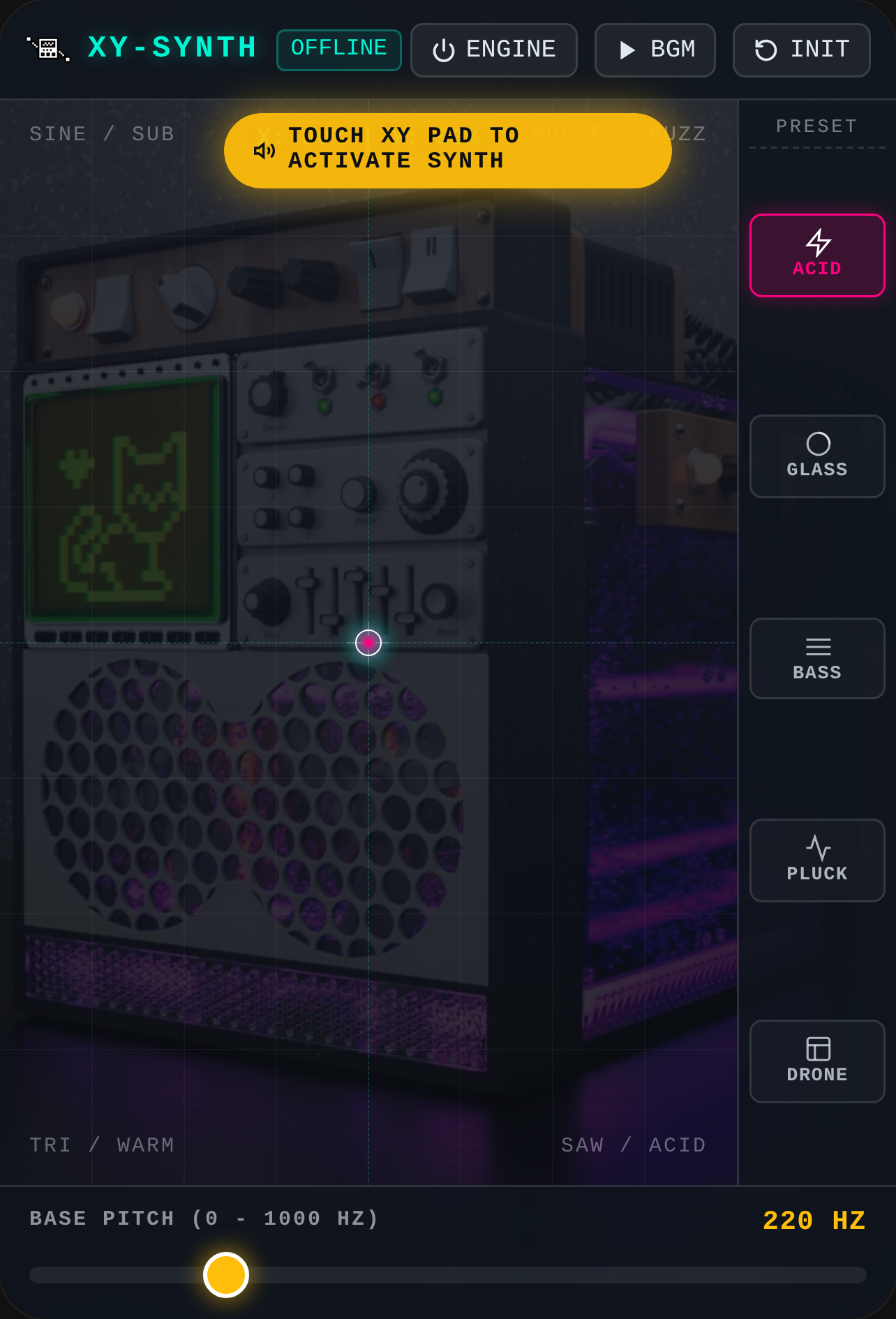 water flow x synth (5 verison) cover