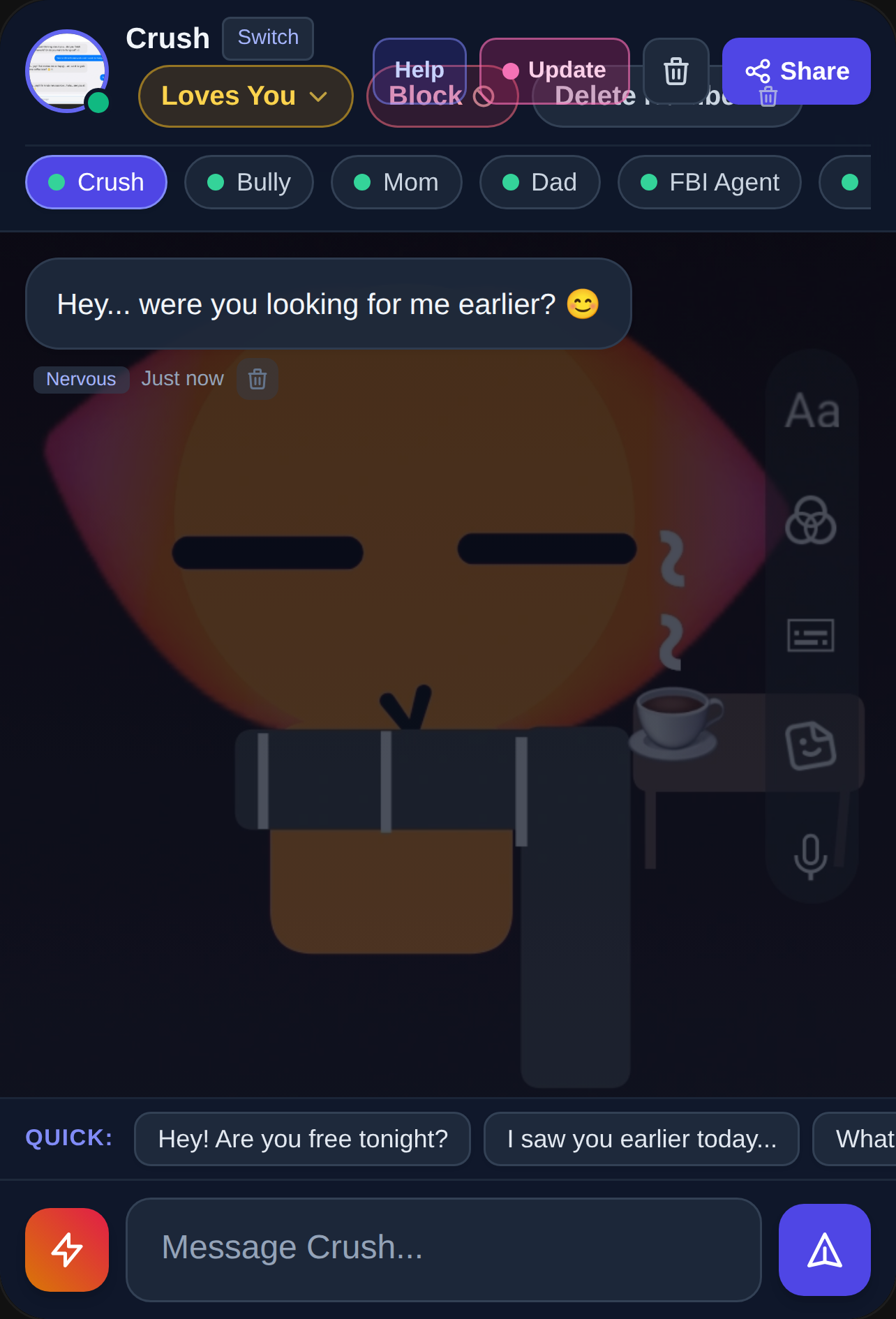 Chat Universe:Contacts cover