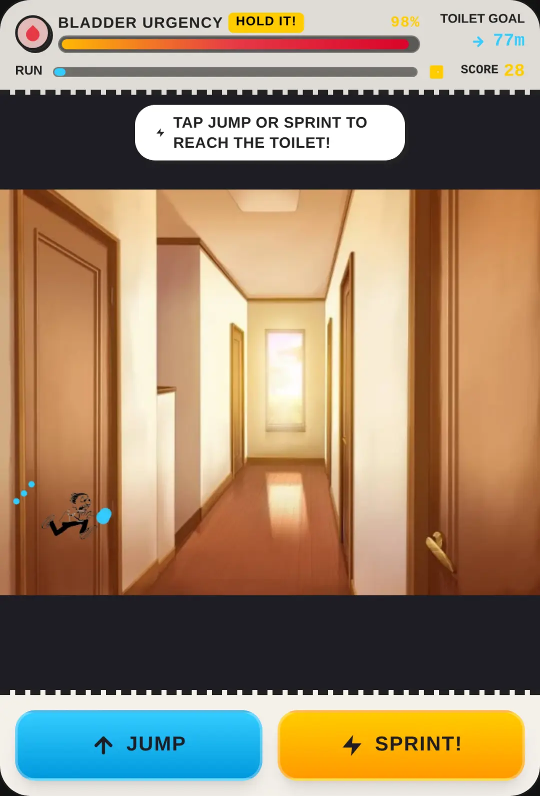 Toilet Rush - Panic Hallway Dash cover