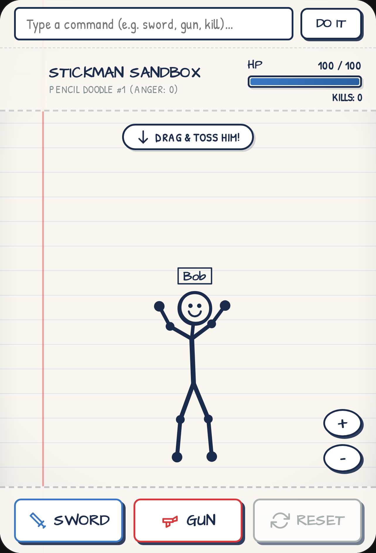 Notebook Stickman Sandbox cover