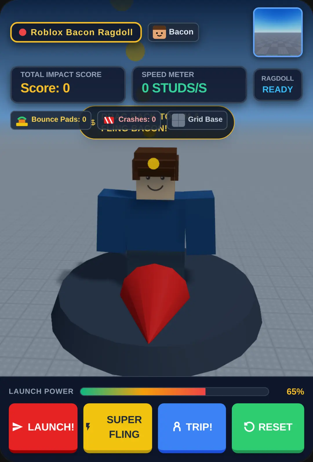 Roblox Bacon Ragdoll cover
