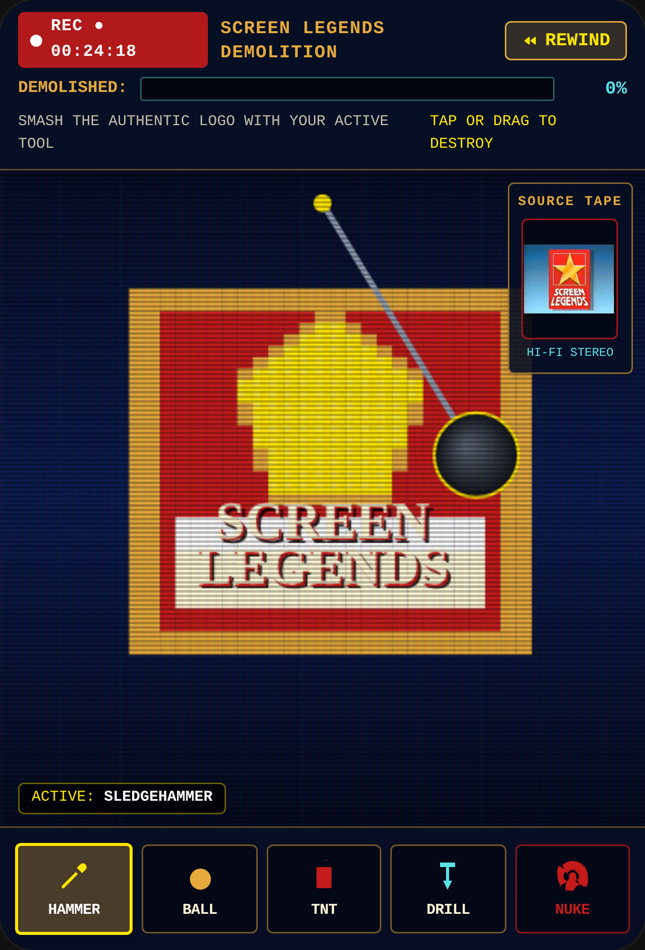 Screen Legends Demolition cover