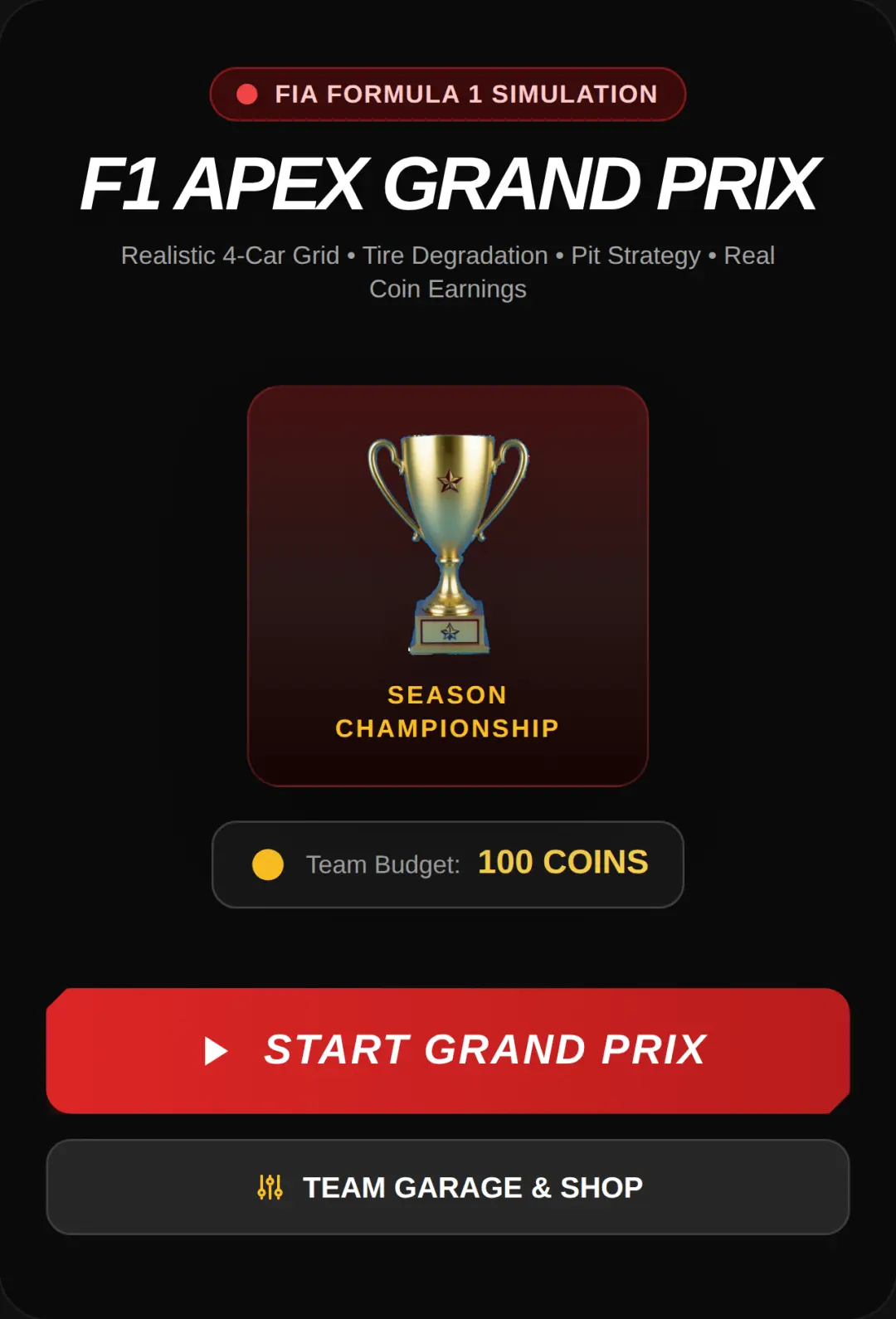 F1 Grand Prix cover