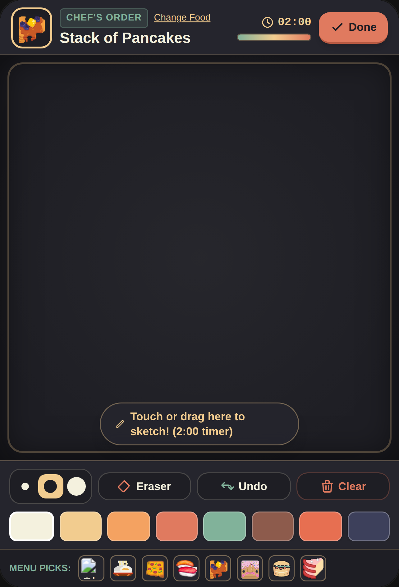 Foodie Sketch - 2-Minute AI Food Drawing Challenge cover