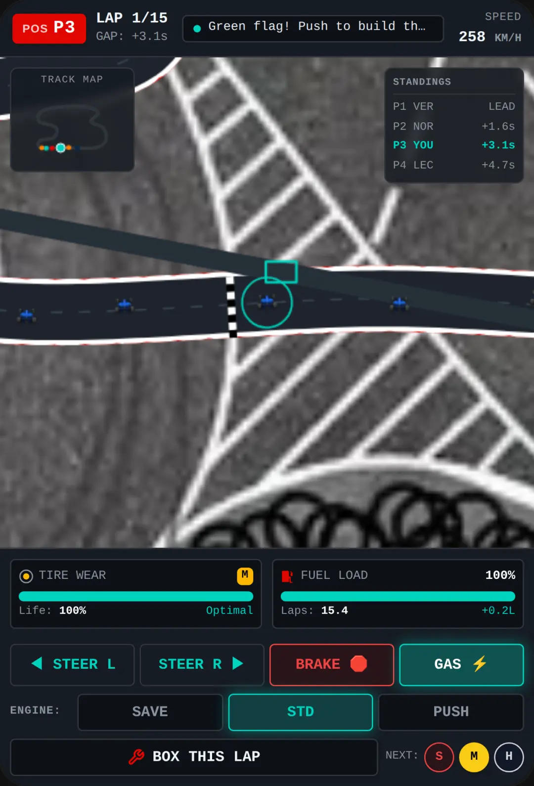 Grand Prix Telemetry — F1 Racing Strategy cover