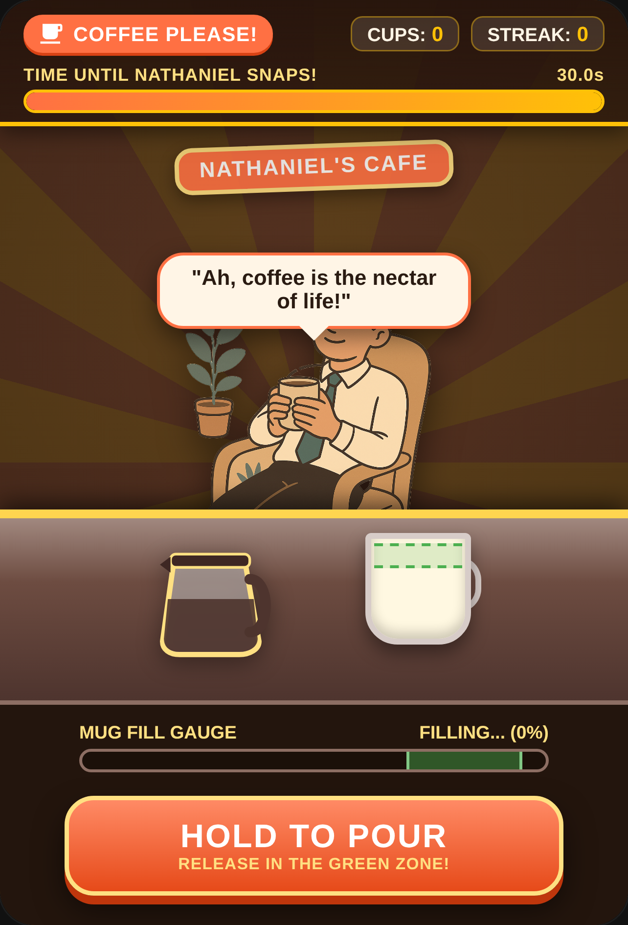 give him coffee or death! cover