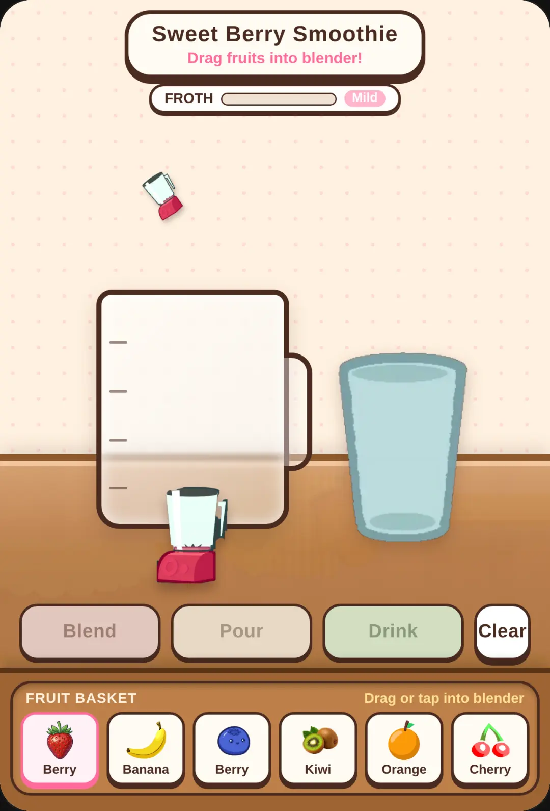 Strawberry Froth Blender cover