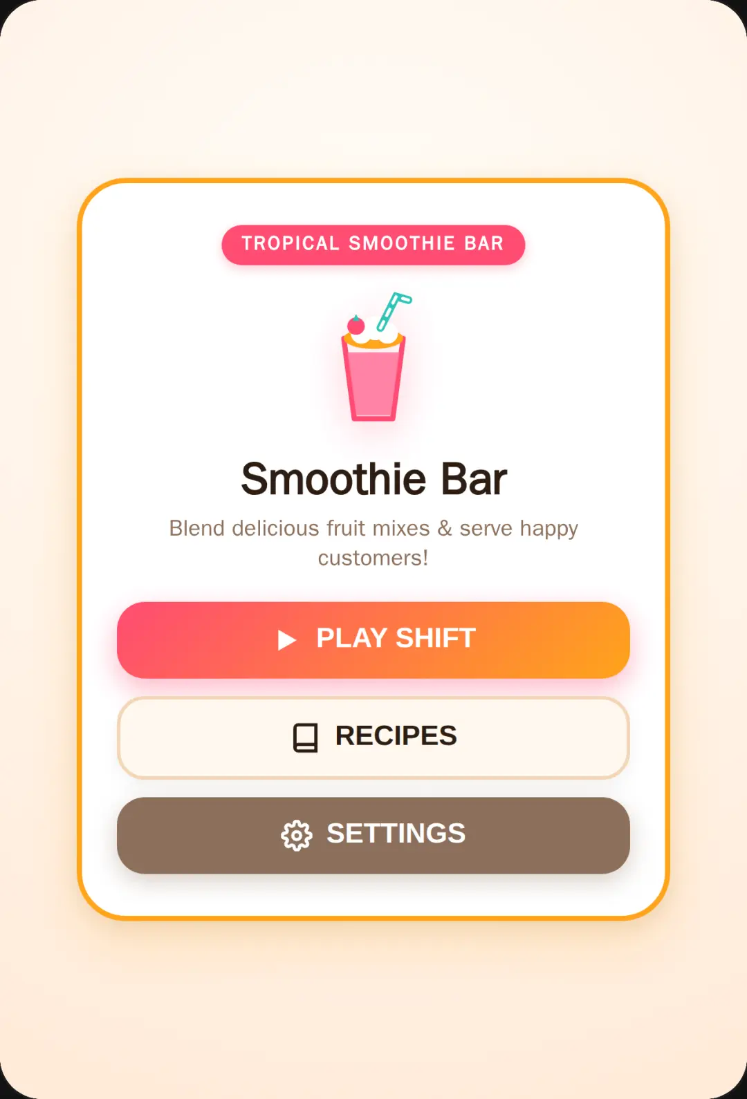Tropical Smoothie Bar (👍) cover