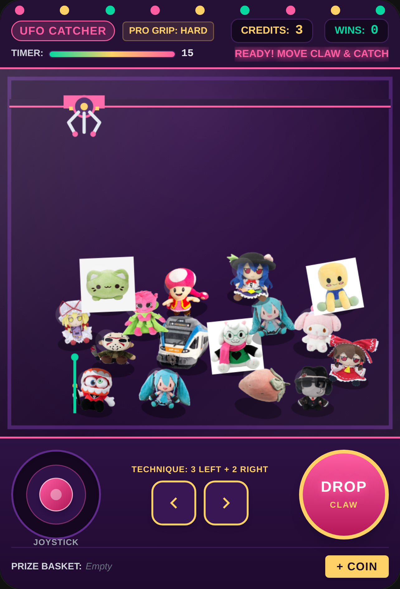 Arcade UFO Catcher cover