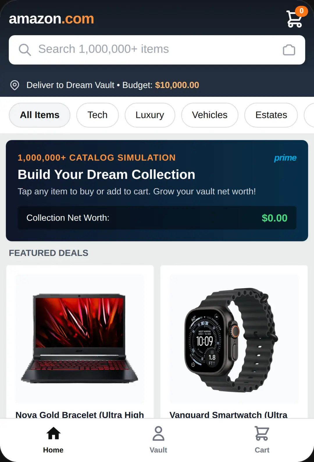Amazon Shopping Simulator cover