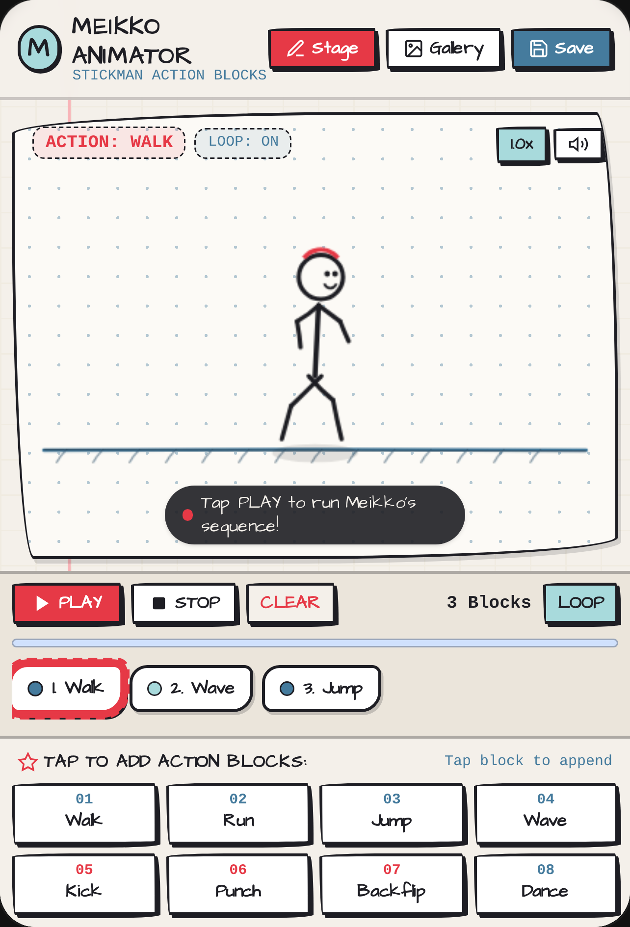 Meikko Stickman Animation cover