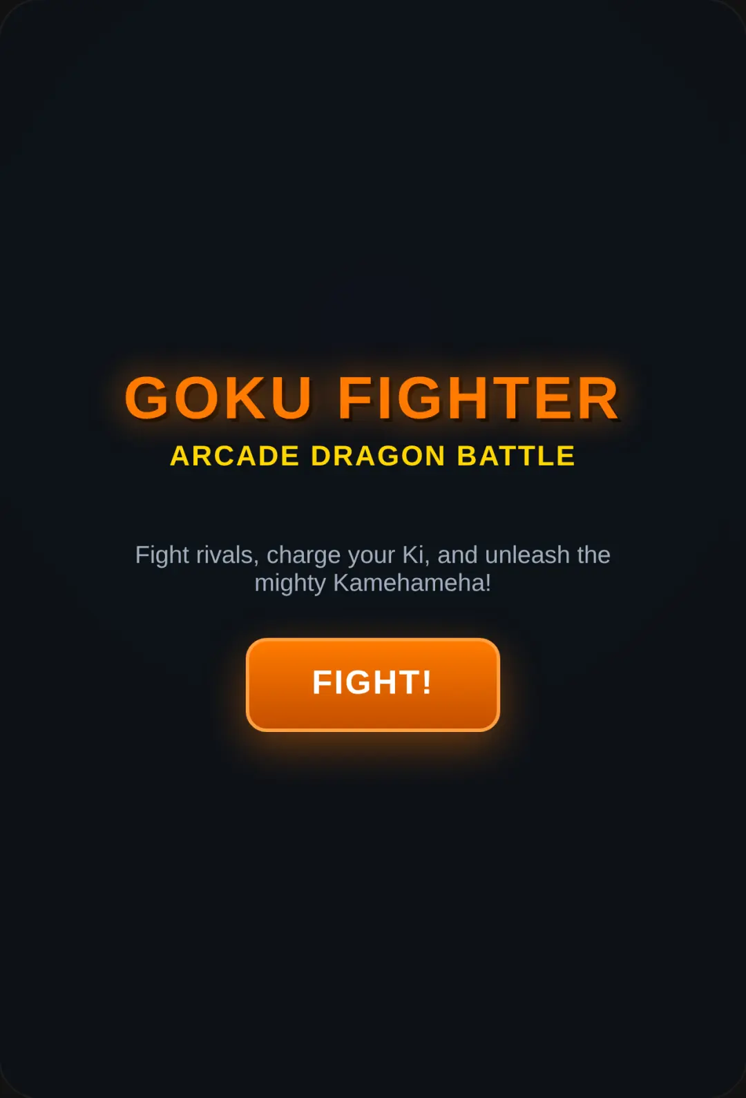 Goku Action Fighter cover