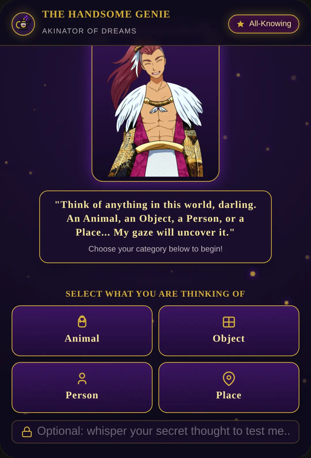 AKINATOR 2.0 hehehehe cover