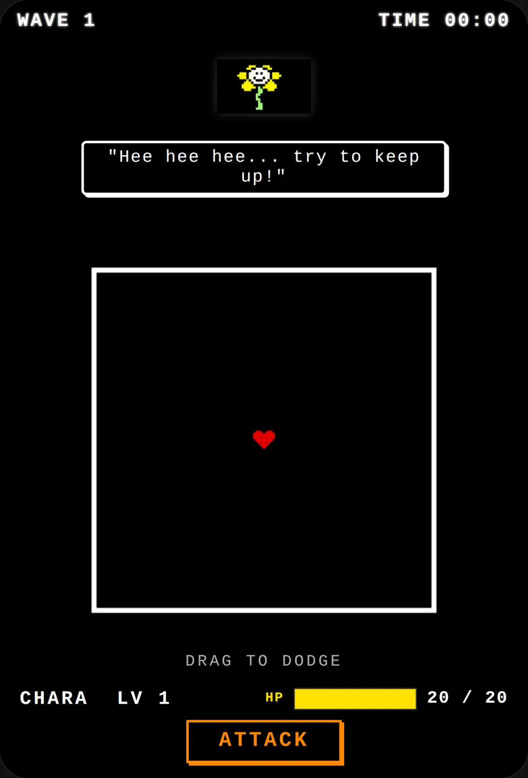 Undertale Flowey Battle cover