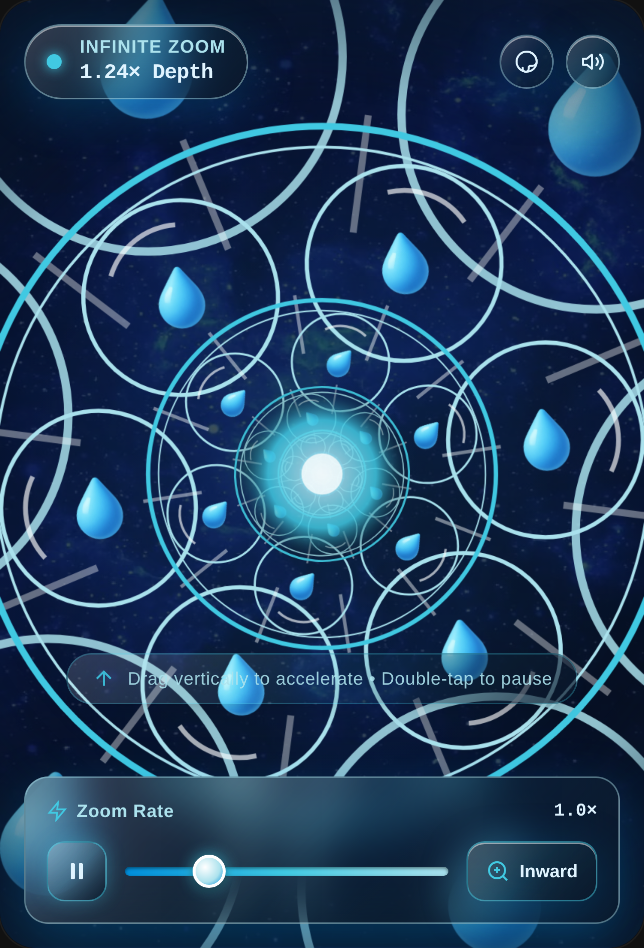 Infinite Zoom — Meditative Fractal Journey cover