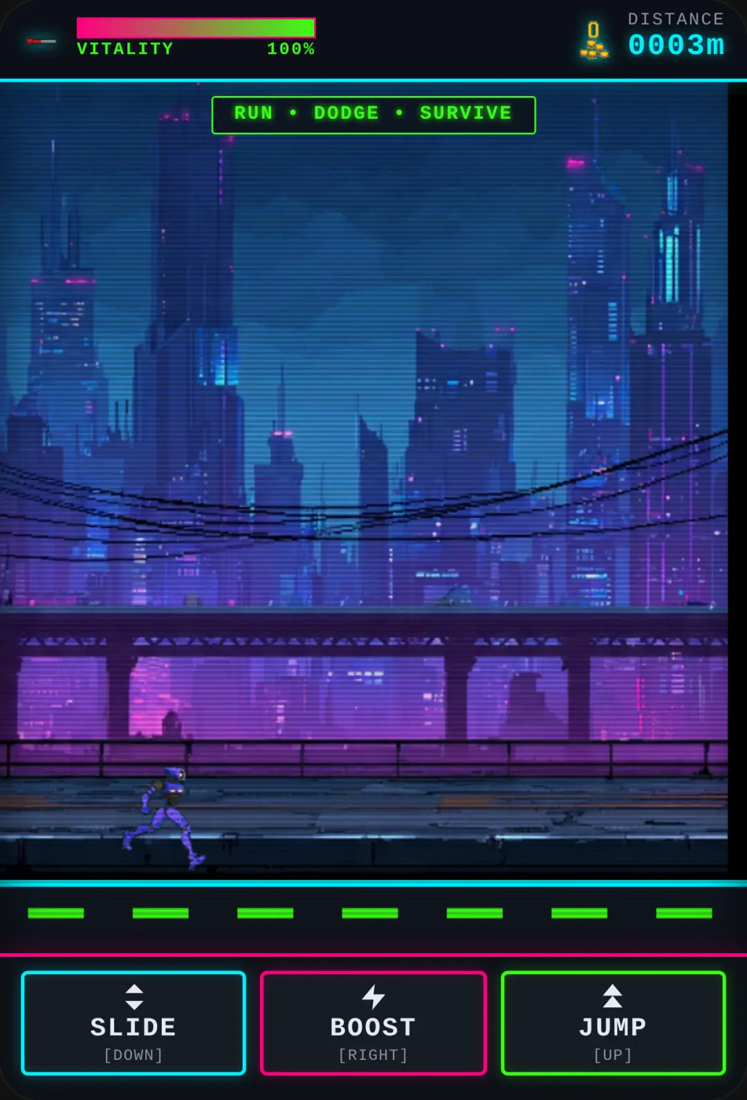 CYBER CITY RUNNER cover