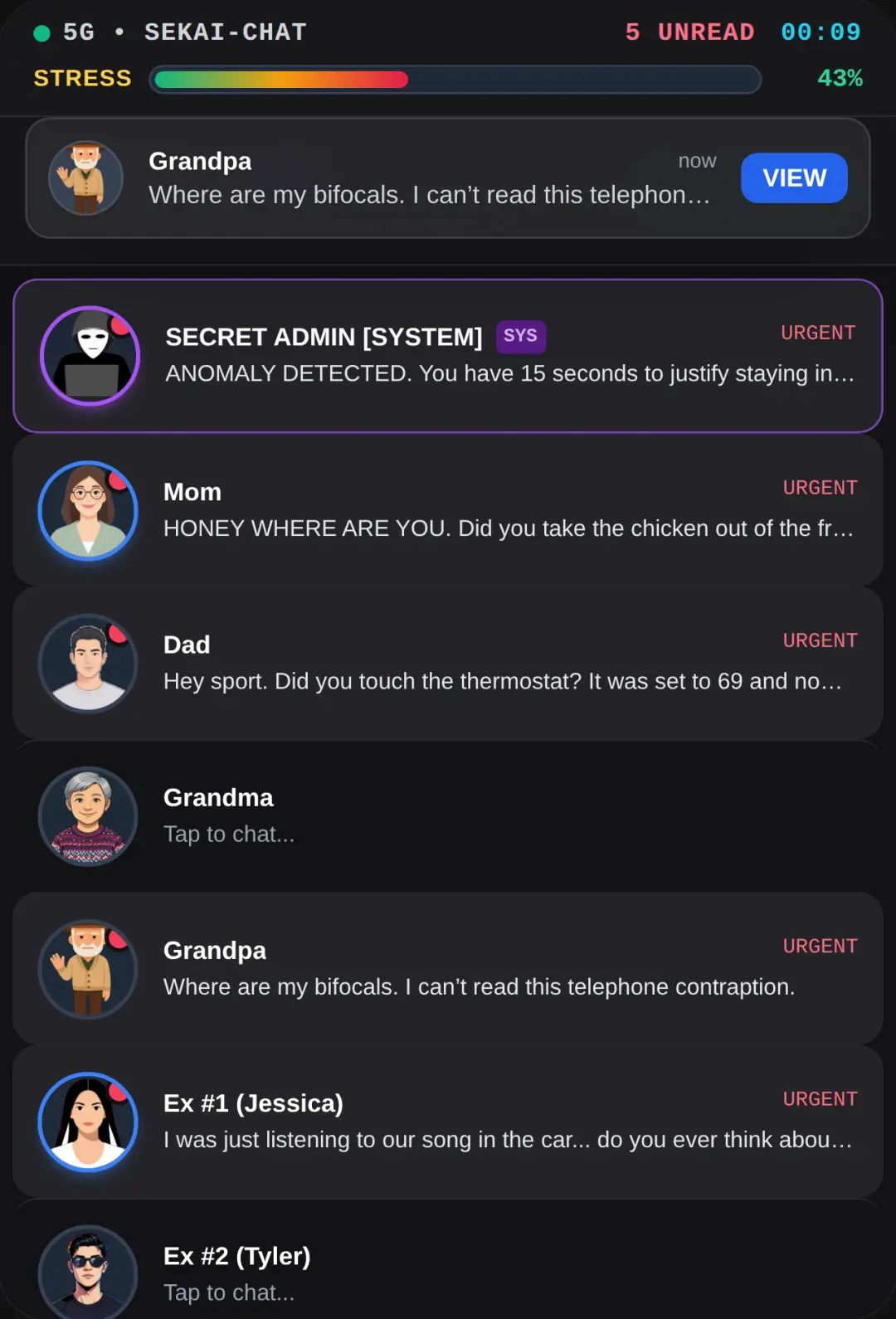 Family Text Chaos: The Group Chat cover