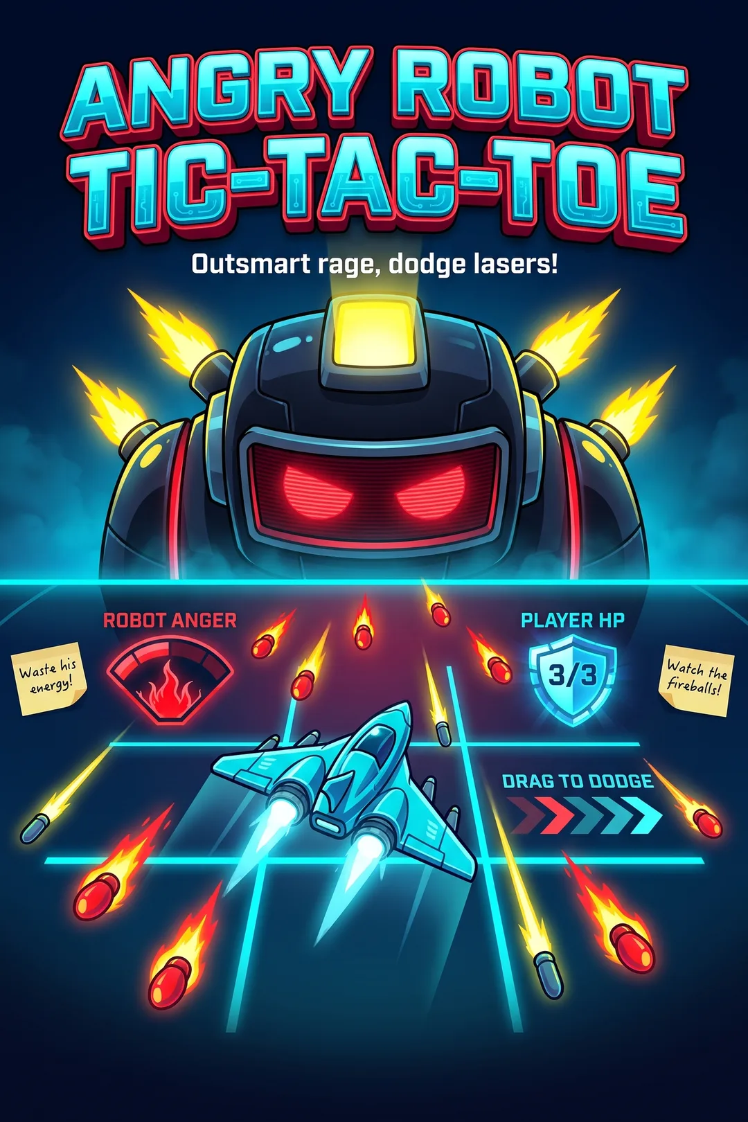 Angry Robot Tic-Tac-Toe