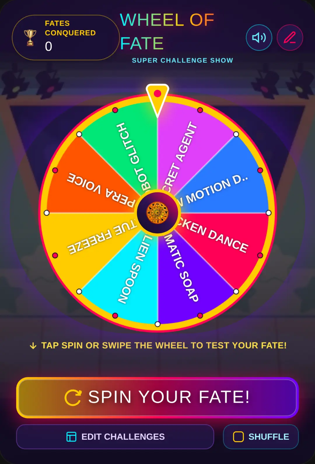The wheel of fate cover