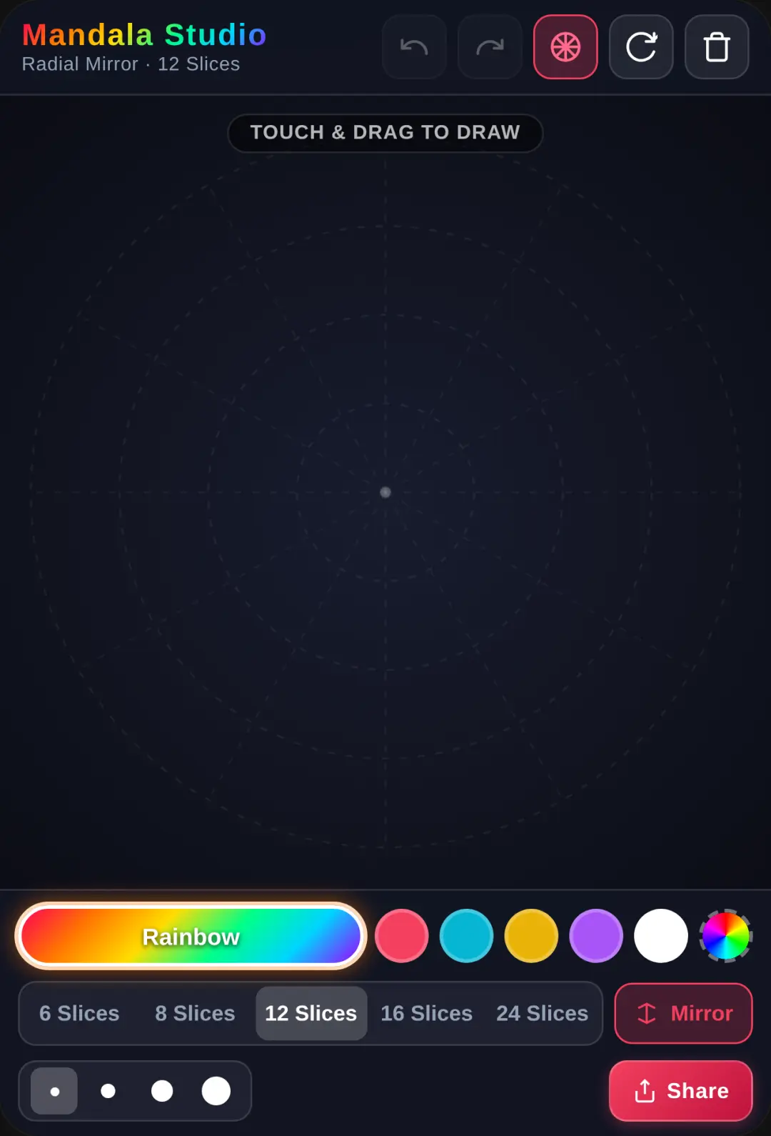 Make your own mandala cover