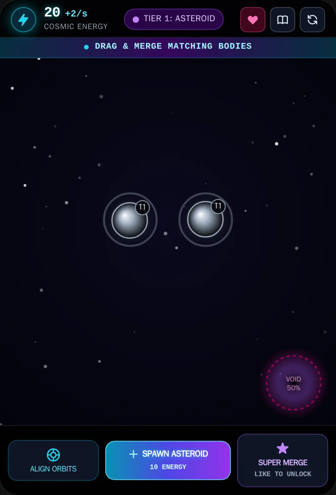 Cosmic Merge: Deep Space Sandbox cover