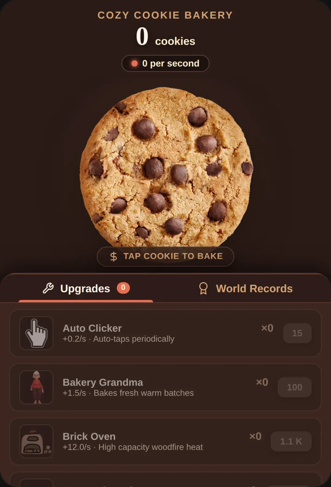 Cookie Clicker V1 cover