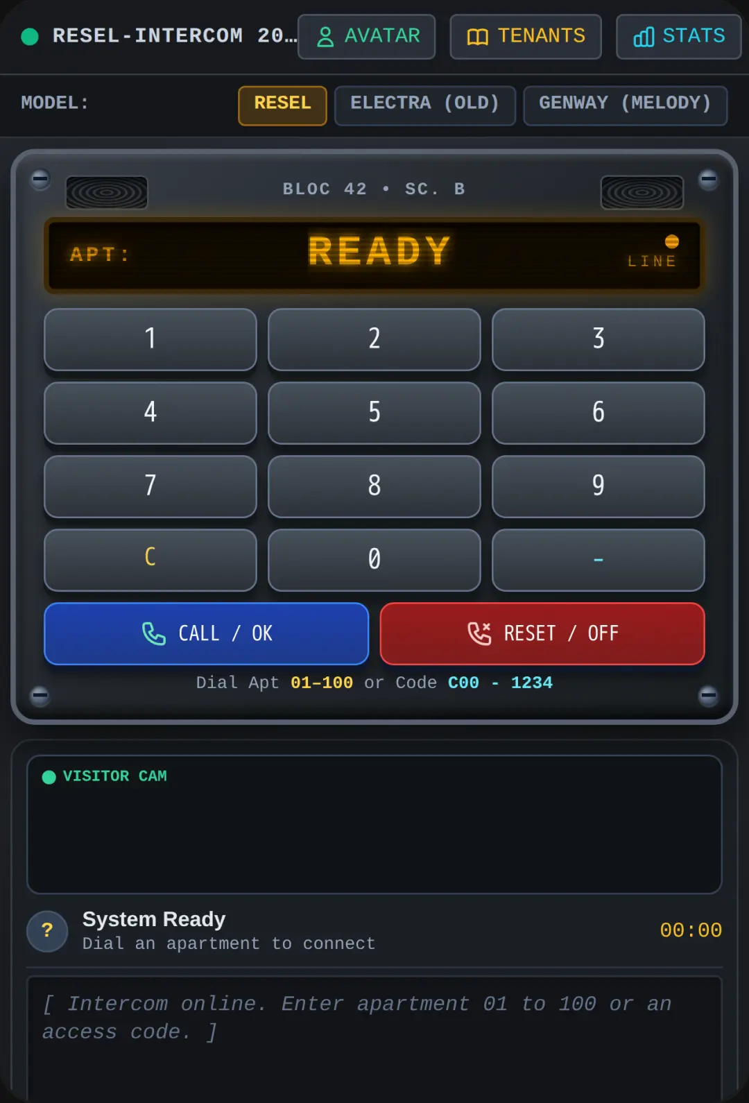 Resel Intercom Simulator cover