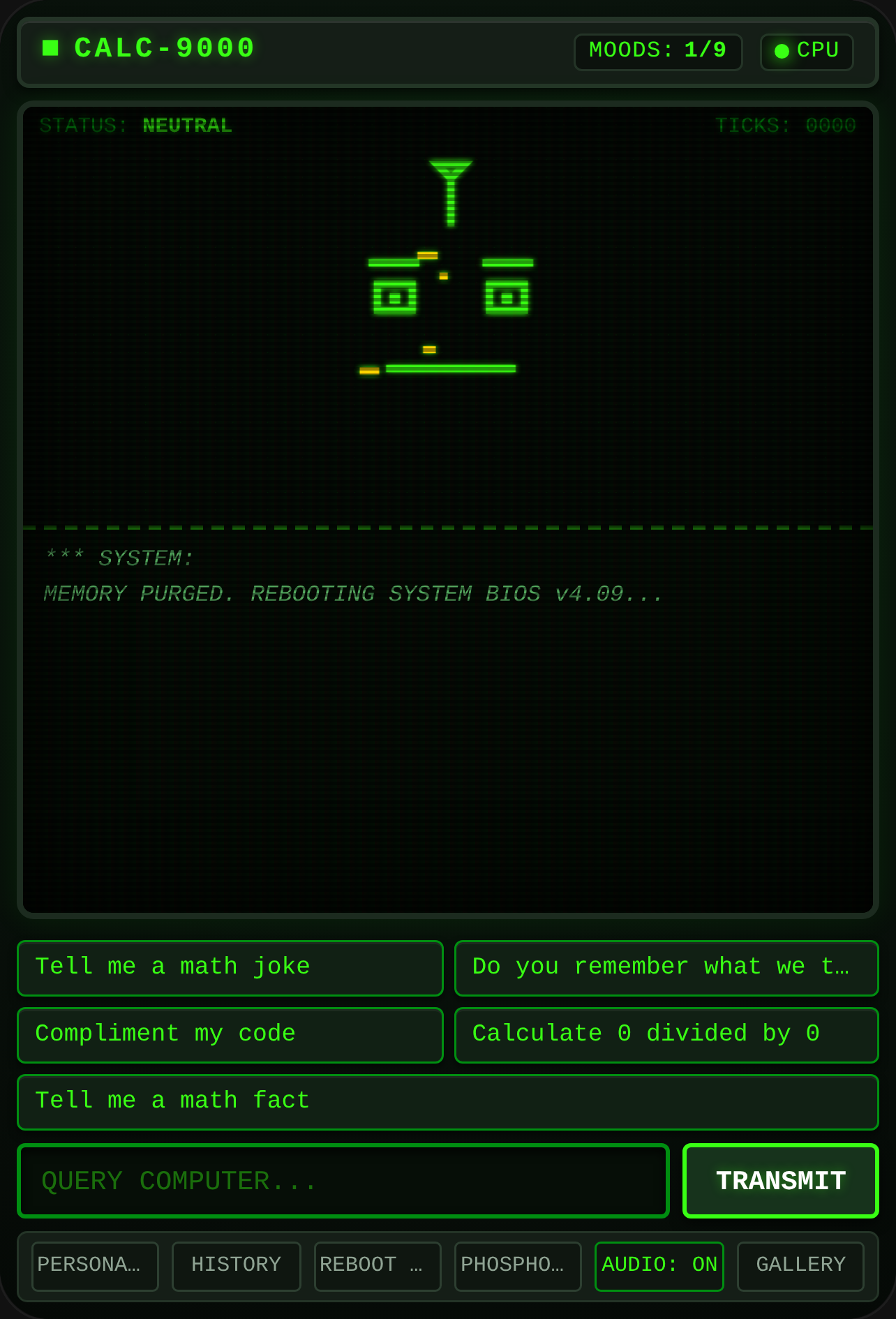 CALC-9000 Terminal cover