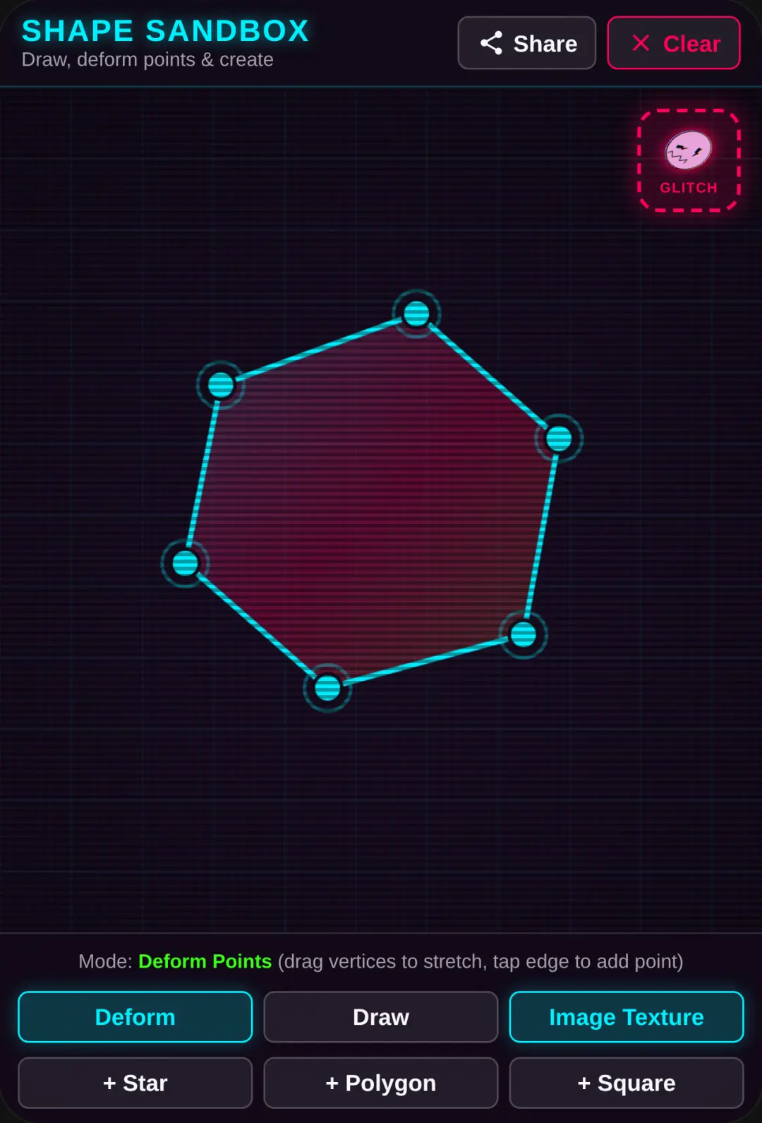 Shape Deformer & Glitch Sandbox cover