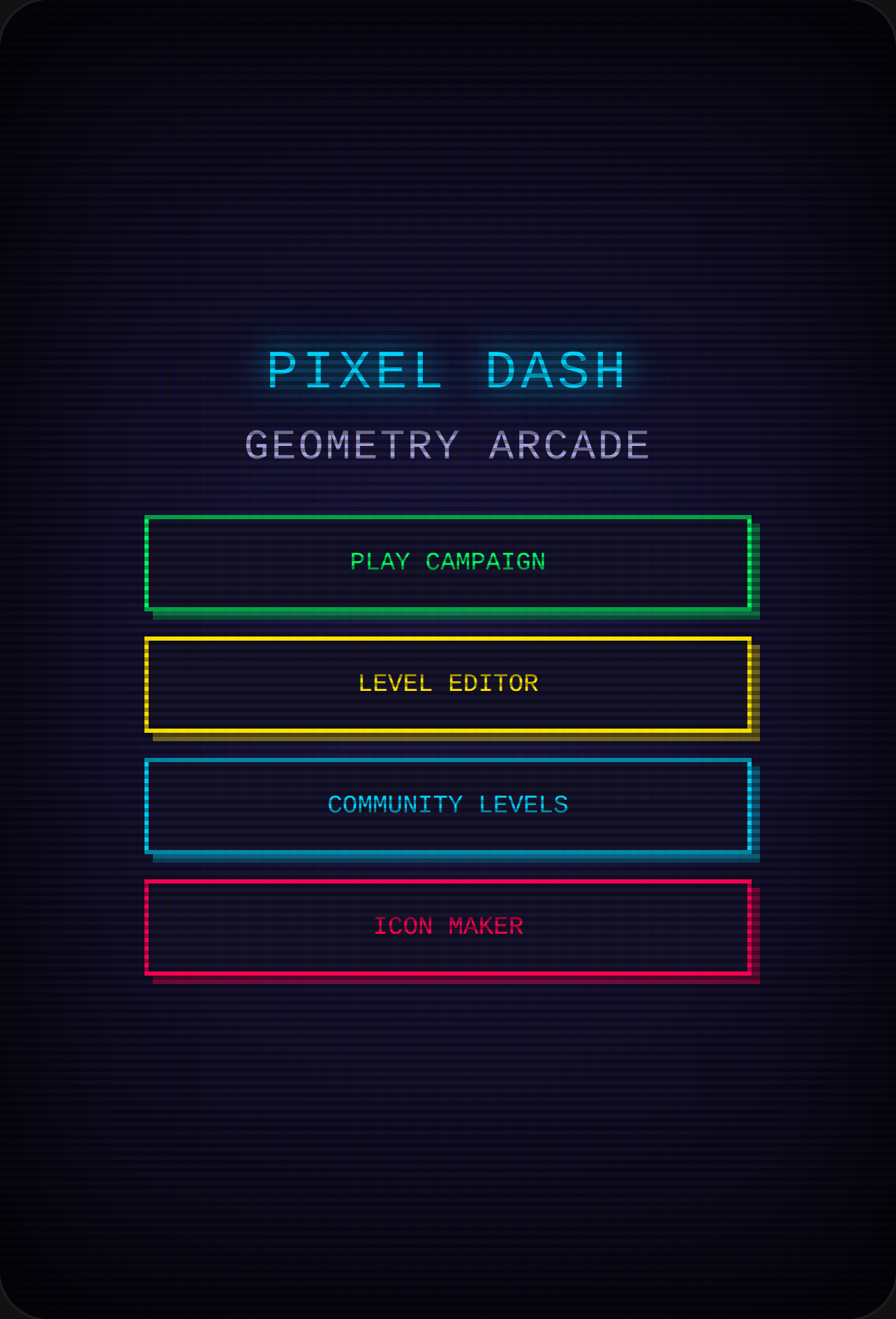PIXEL DASH... basically a rip off of GD cover