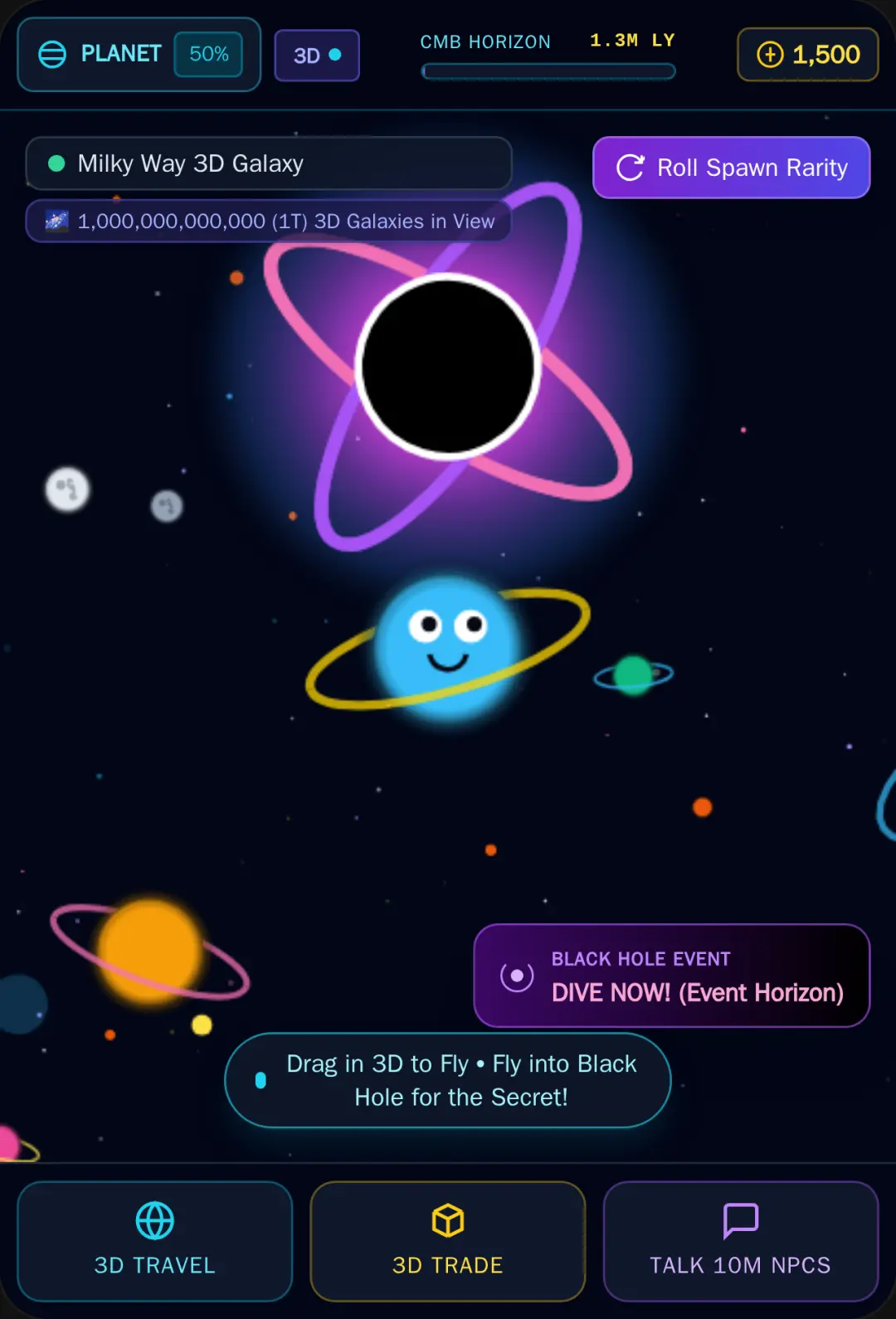 Solarballs 3D: Black Hole & Cosmic Merchant cover