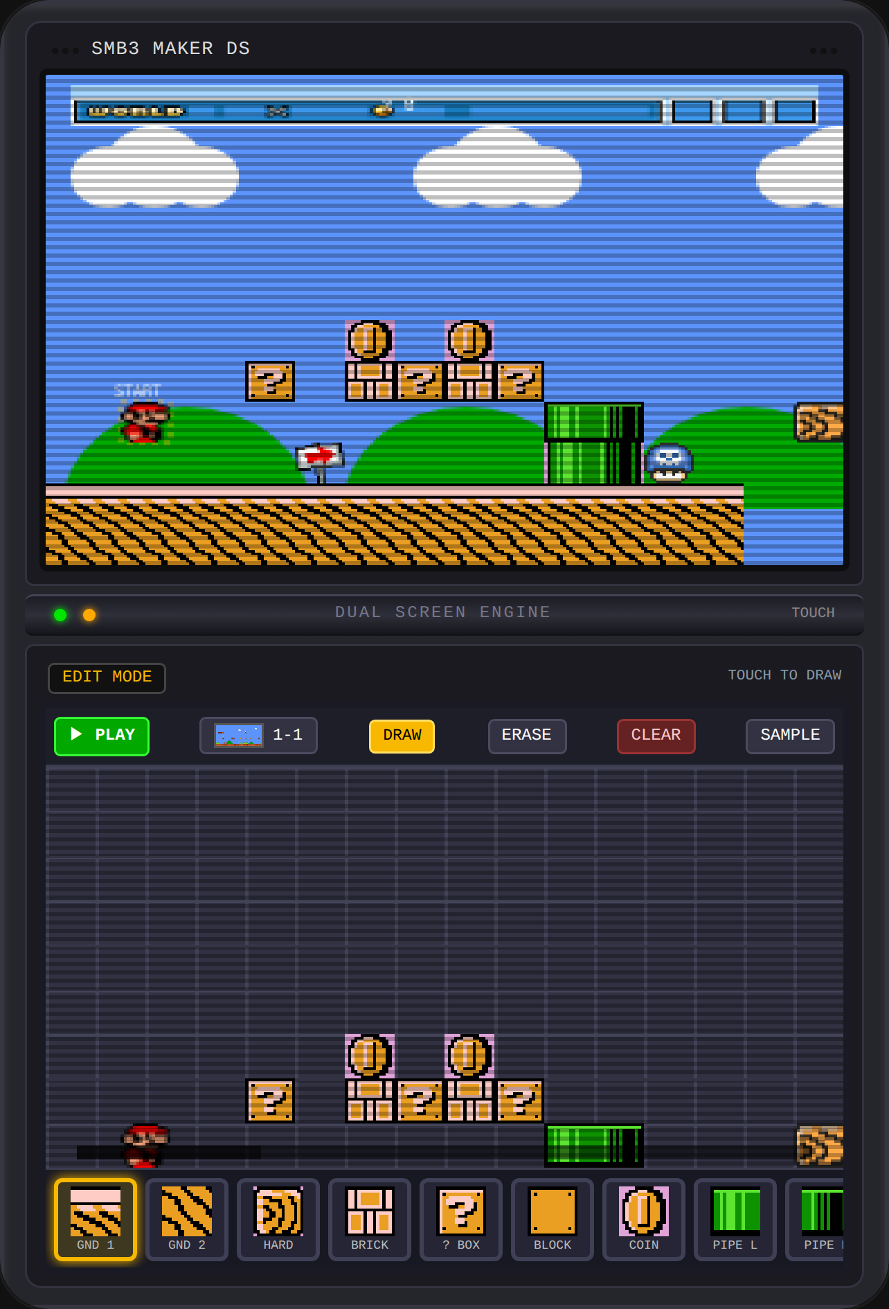 Super Mario 3 Maker DS cover