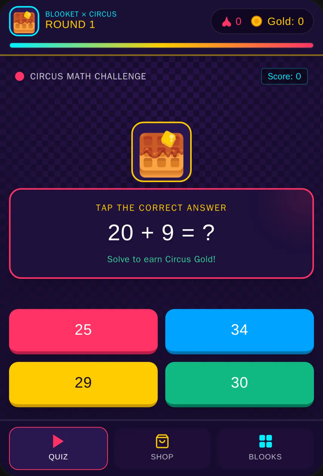 Digital Circus Blooket Math cover