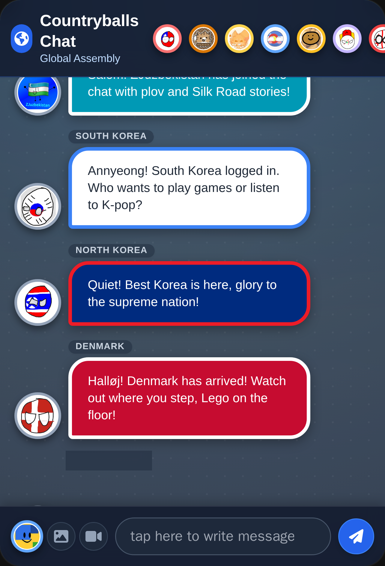 Countryballs Chat cover