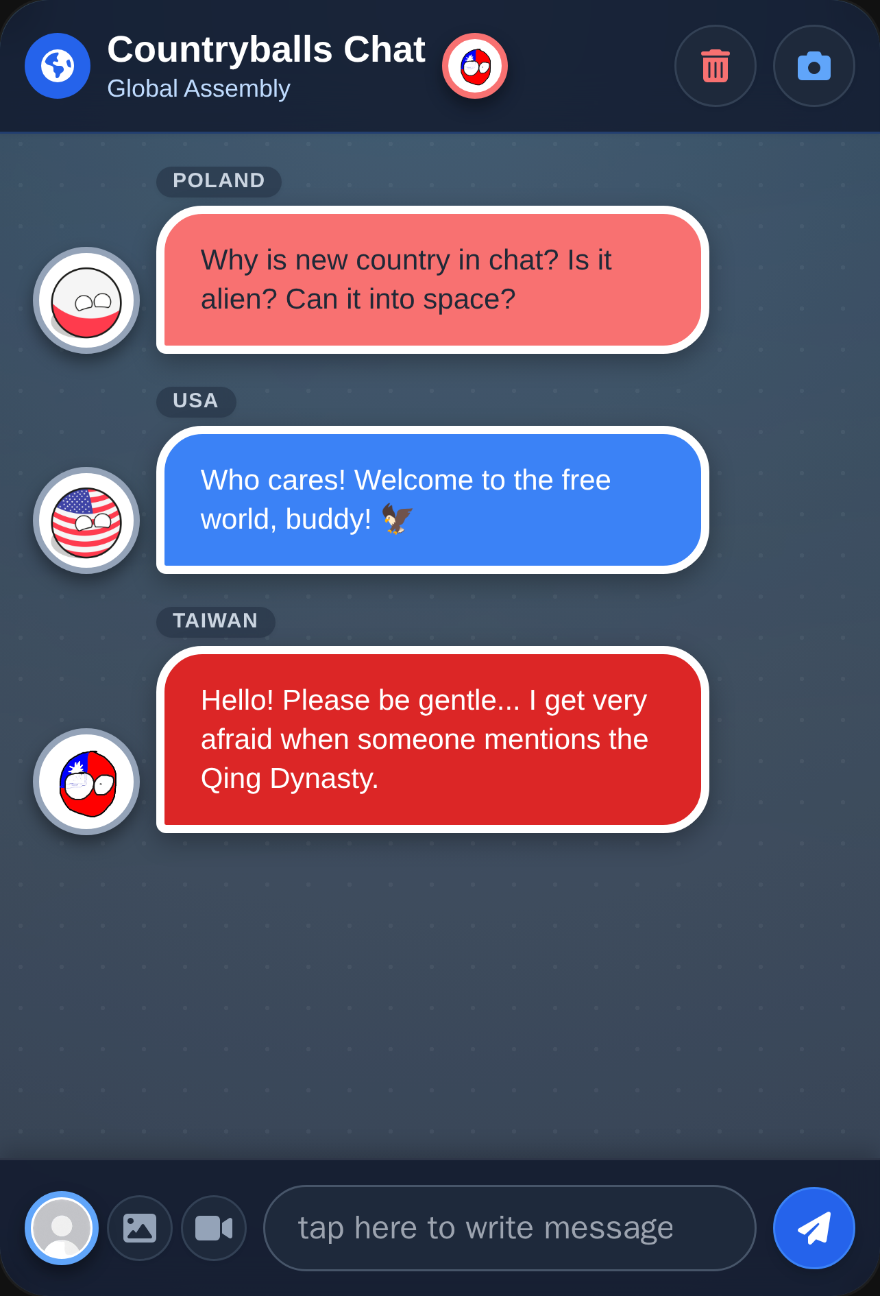 Countryballs Chat cover