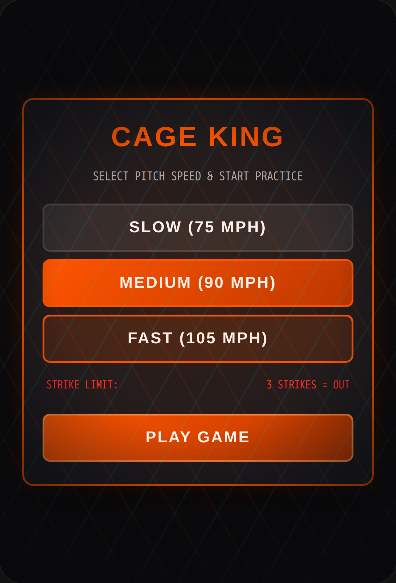 Cage King - Batting Practice cover