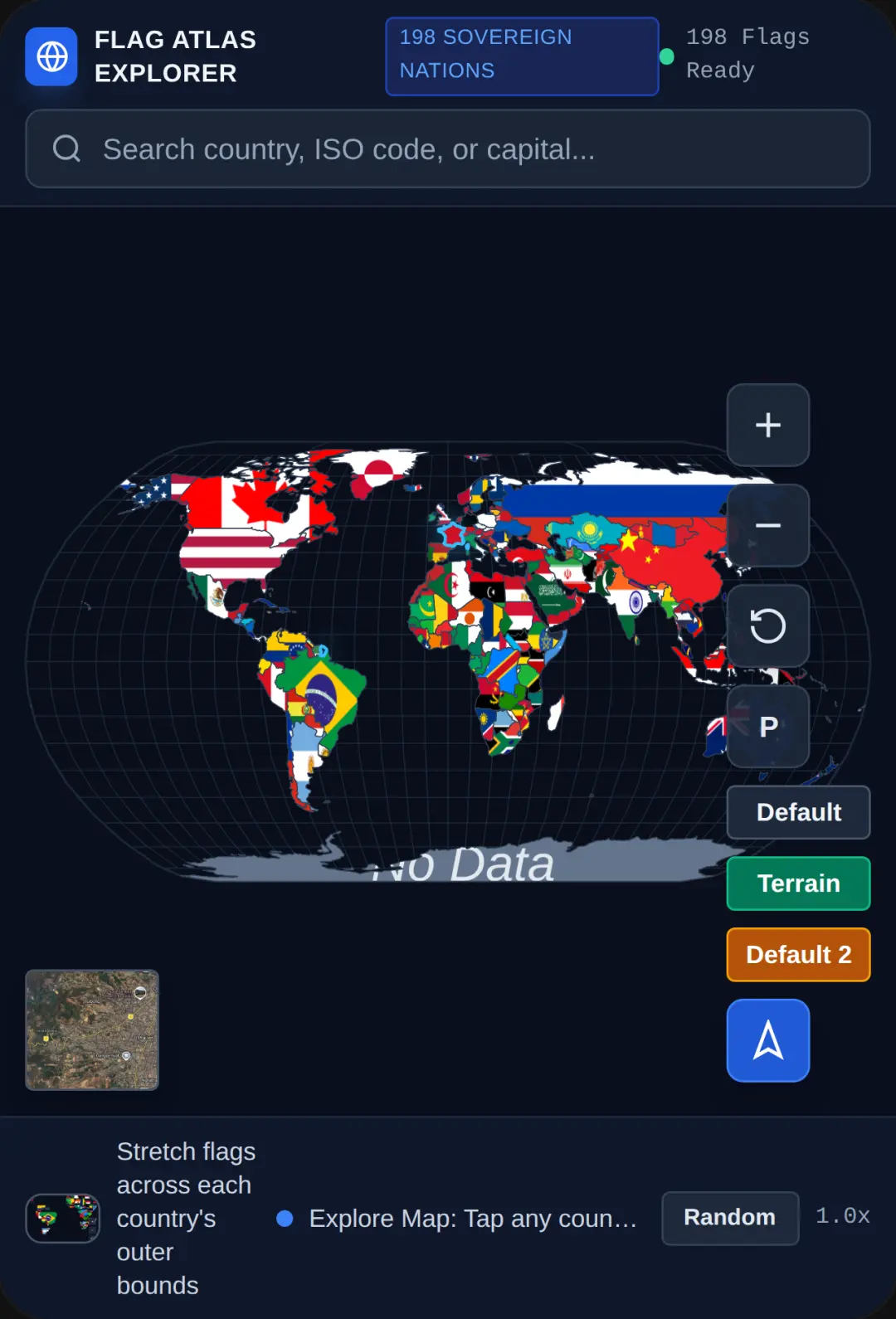 Country Flag Map Explorer cover