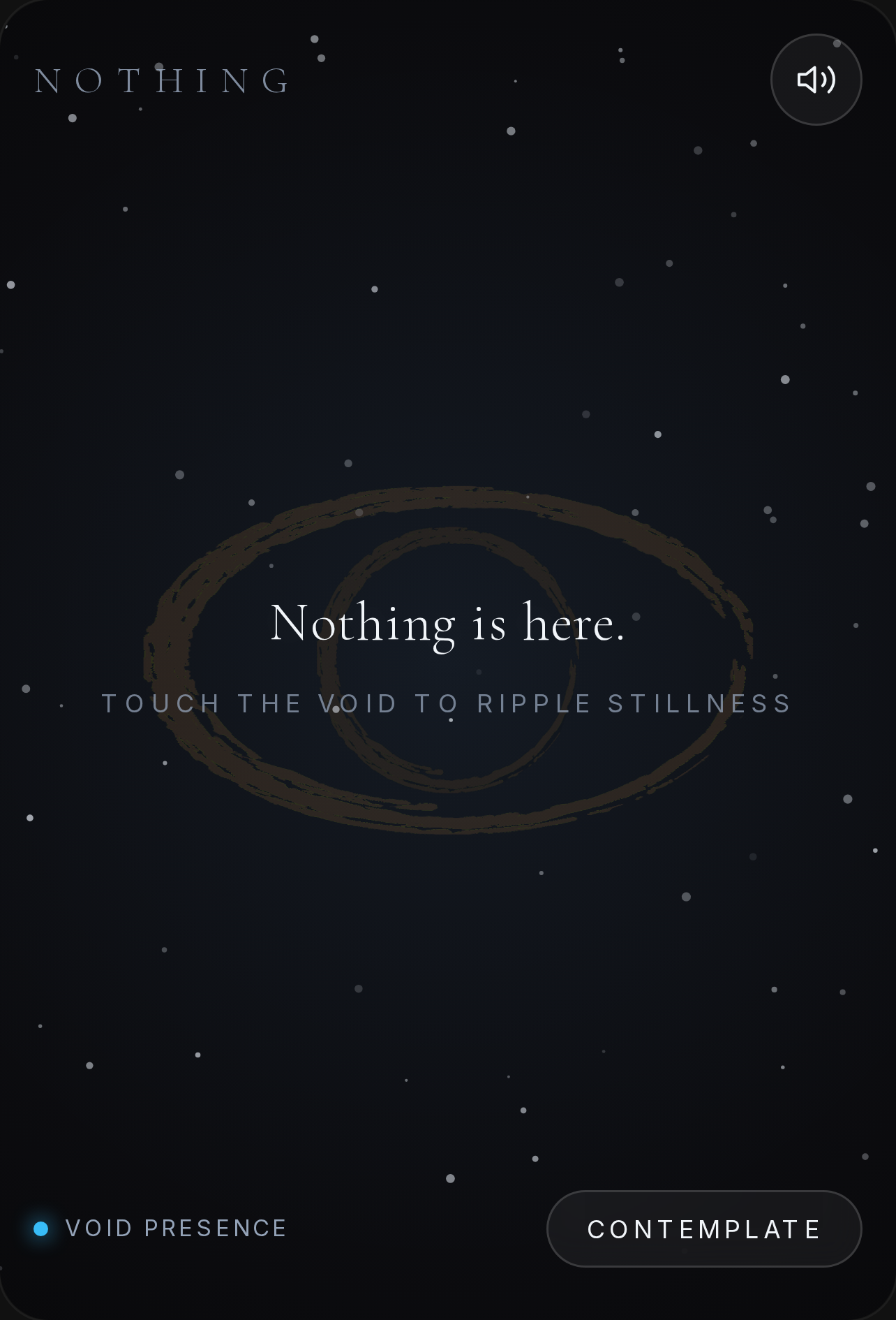 Nothing cover