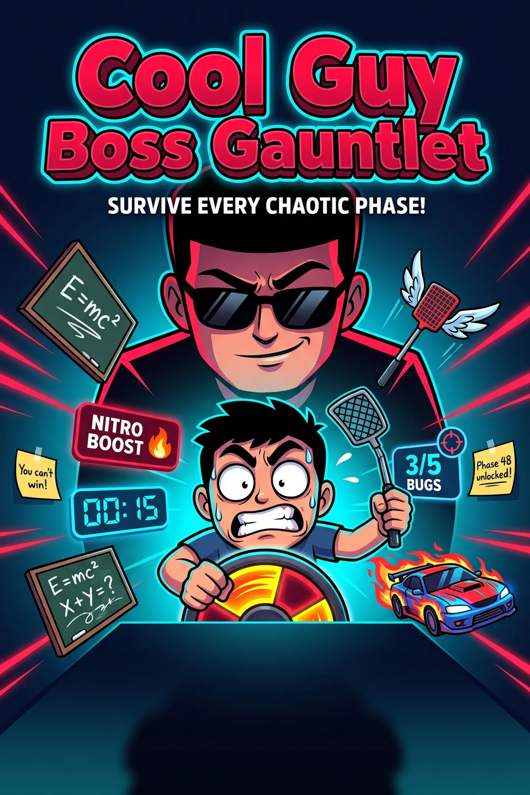 Cool Guy Boss Gauntlet #