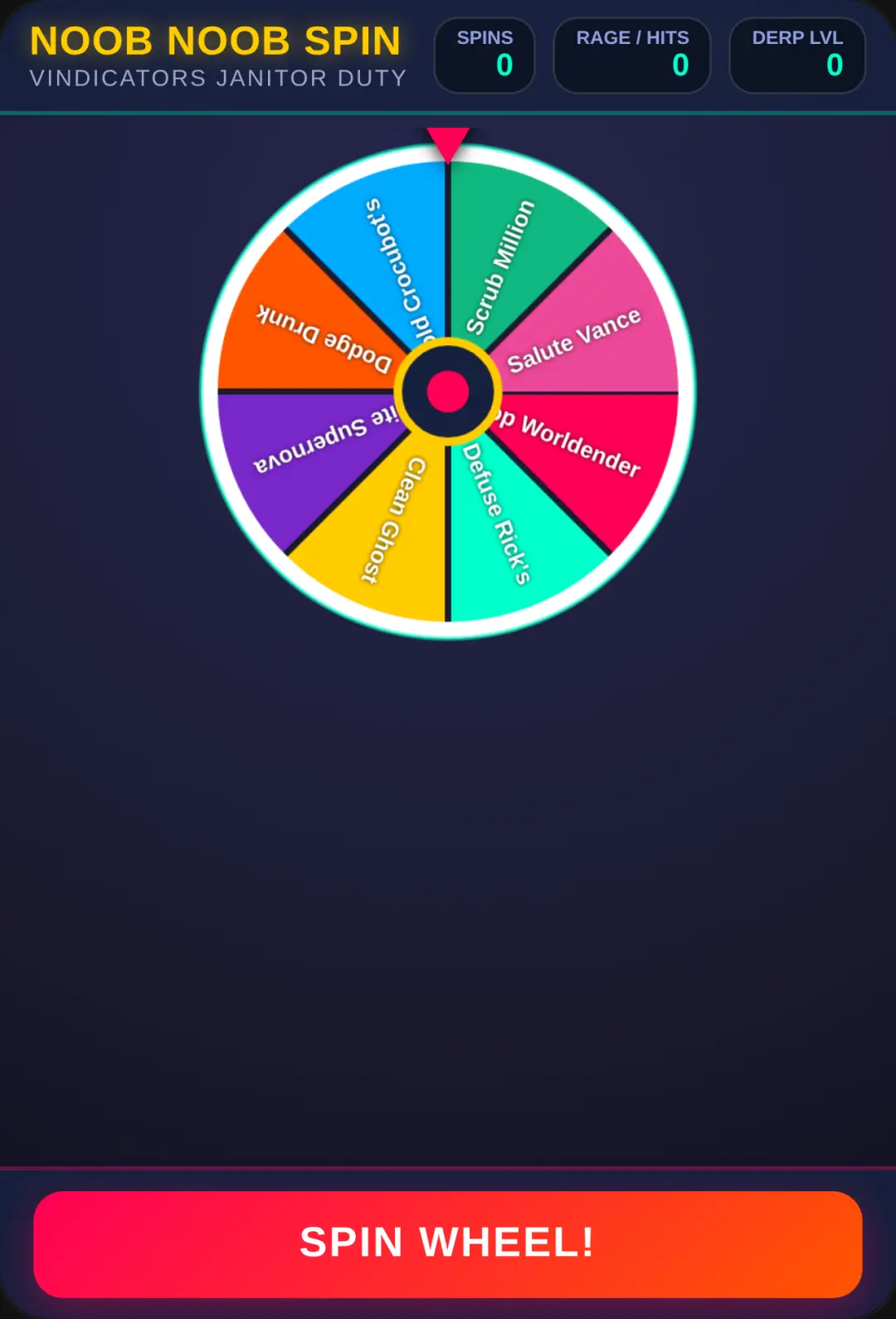 Noob Noob Spin Wheel cover
