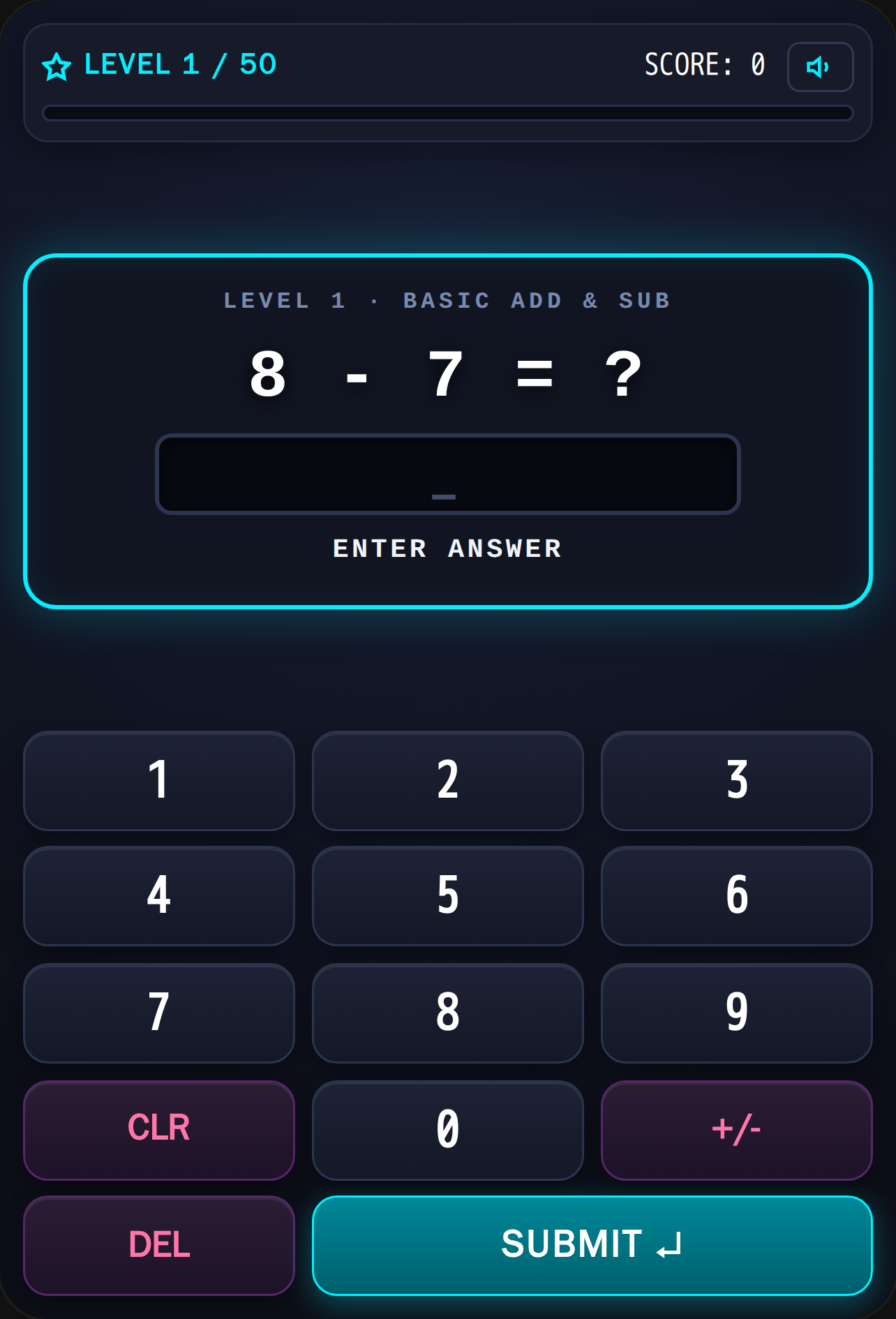 Math Matrix: 50 Levels & Boss Arena cover