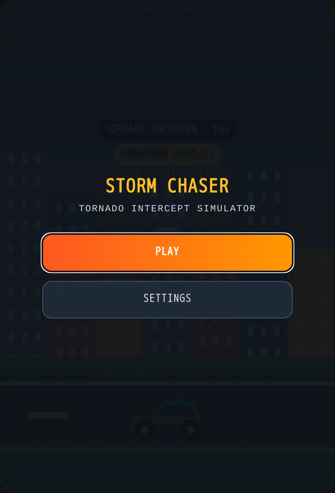 Storm Chaser: Tornado Intercept cover