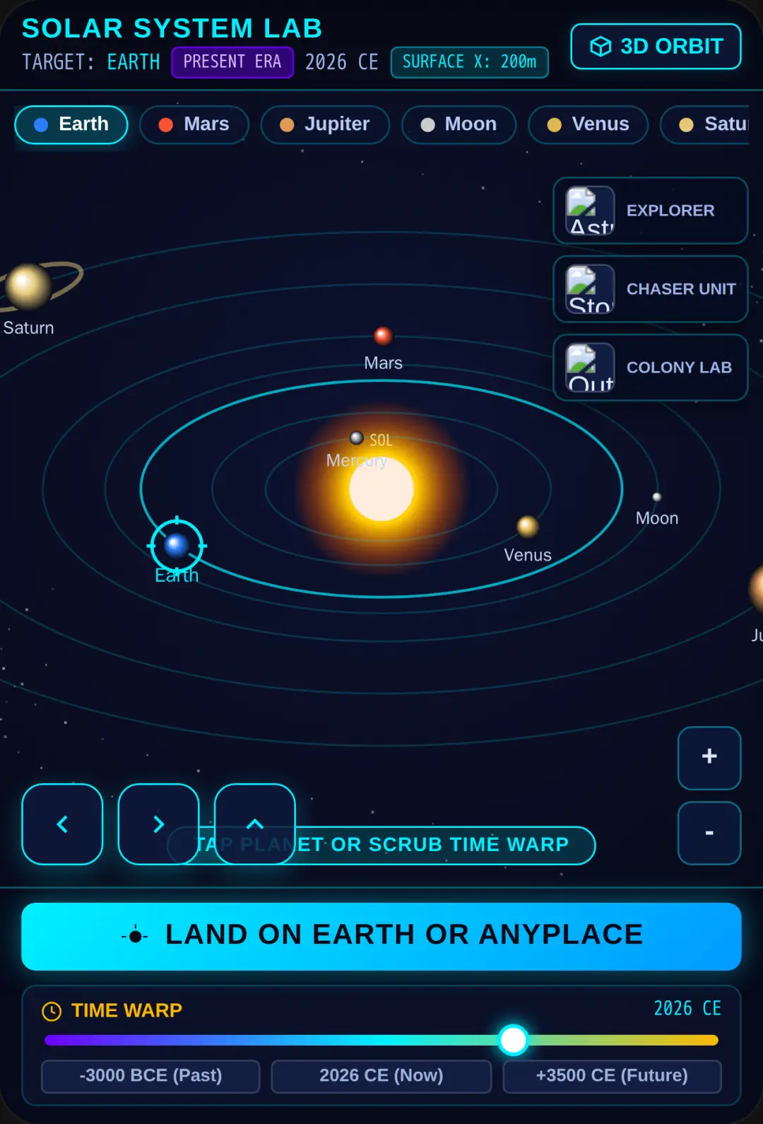 Solar System Simulator and Disaster Lab cover