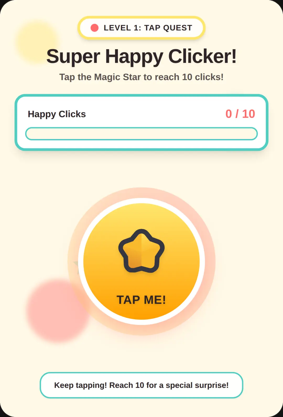 Super Happy Clicker Fun! cover